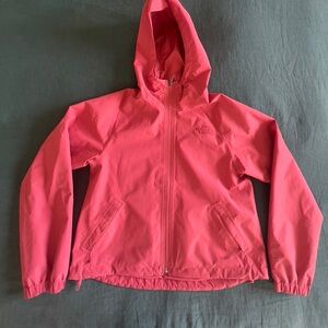 The North Face Pink Hooded rain Jacket